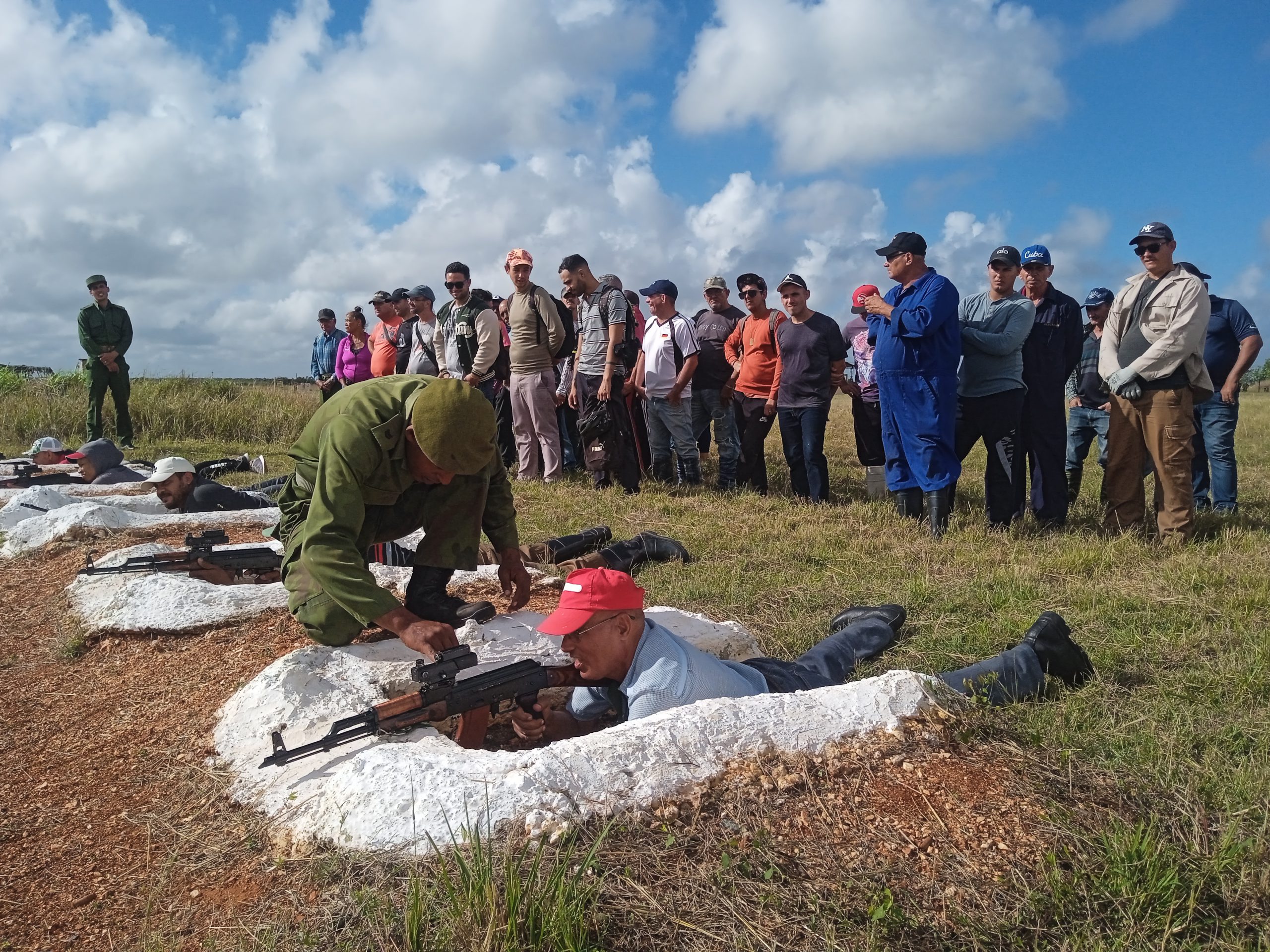 Otro sábado de preparación para la defensa en Camagüey (+ Fotos)