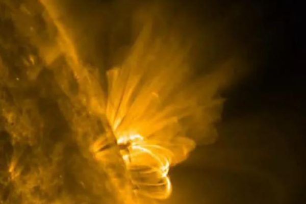 La tormenta solar más poderosa desde 2003