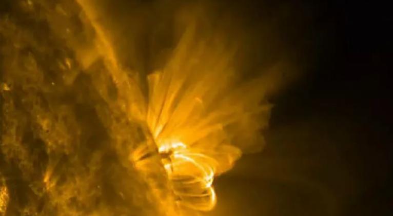 La tormenta solar más poderosa desde 2003