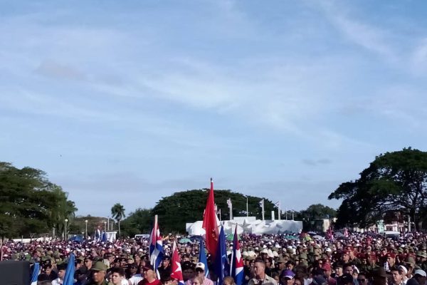 Camagüey en cuadro apretado rinde honor a los combatientes cubanos (+ Fotos)