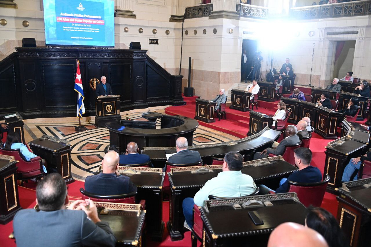 Díaz-Canel: El poder emana del pueblo, se ejerce en su nombre y se debe a él (+ Video)