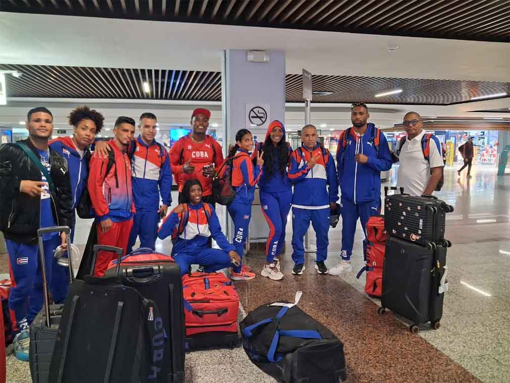 Selección cubana llega a Dominicana para Copa Independencia de Boxeo