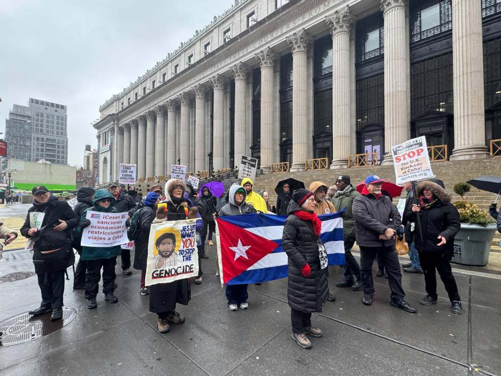 Solidarios en EEUU con Cuba ante agresividad de Gobierno de Trump