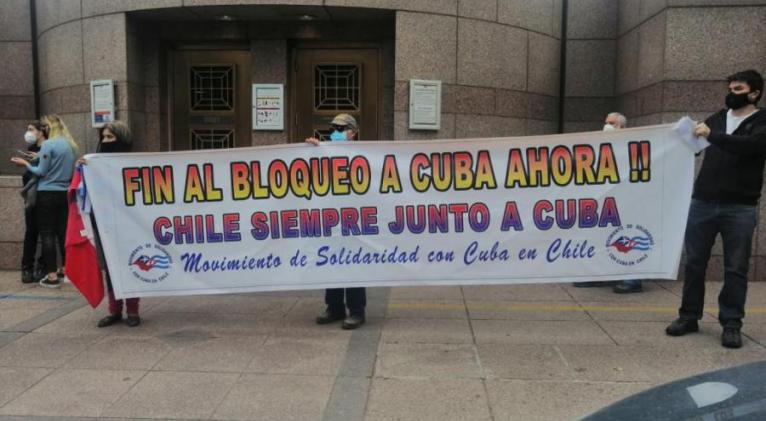 Movimiento de Solidaridad en Chile rechaza agresiones de Trump a Cuba
