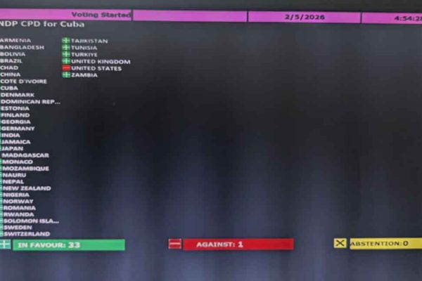 Cuba recibe apoyo internacional y de Naciones Unidas