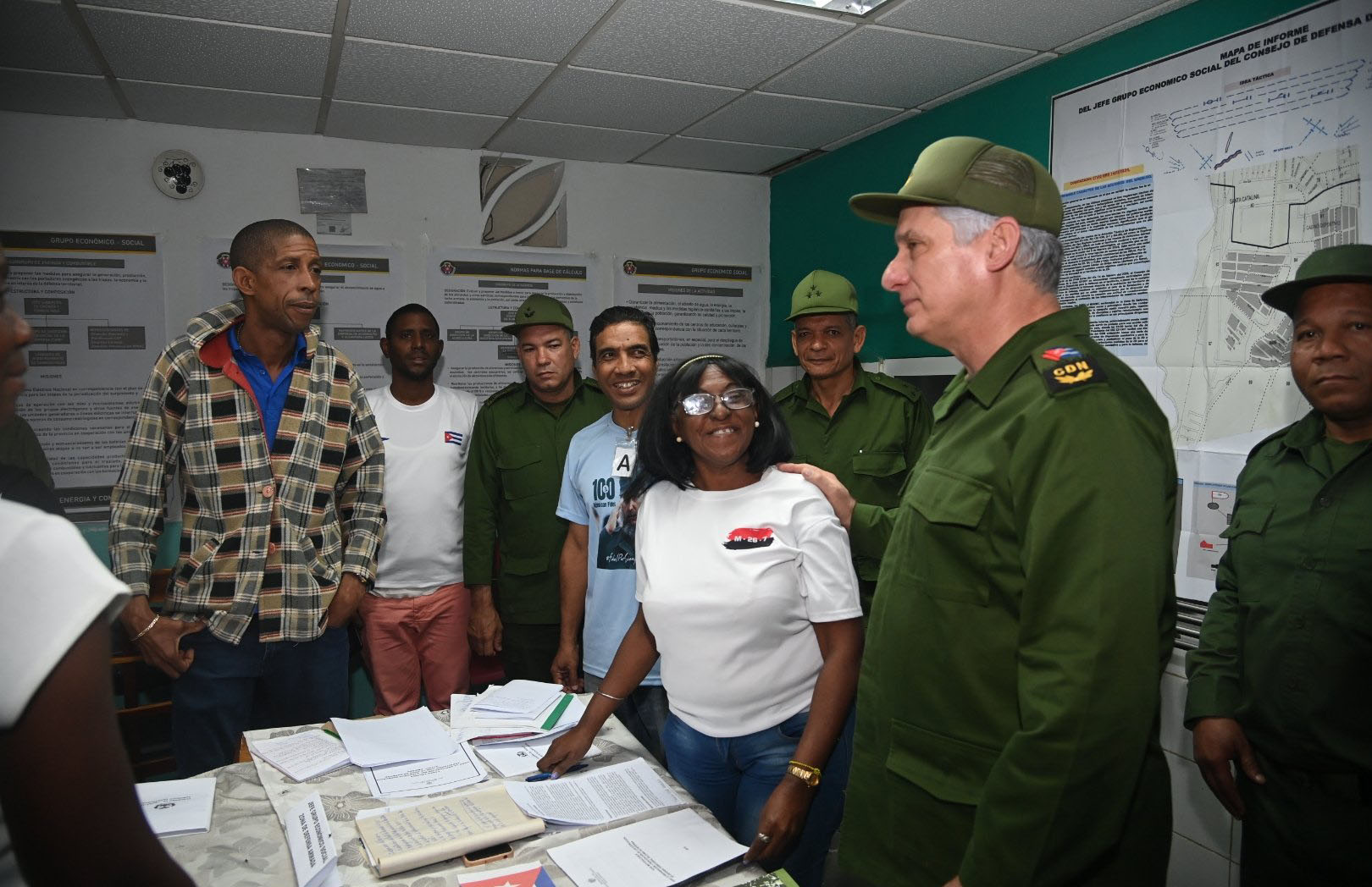 Encabezó Díaz-Canel Día Nacional de la Defensa (+ Post)