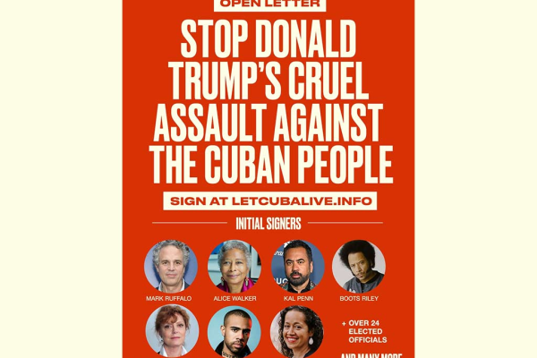 Personalidades de EE.UU. exigen a Trump cese de agresividad contra Cuba