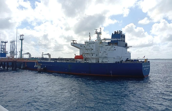 Informa Cupet sobre destinos del crudo procedente de Rusia