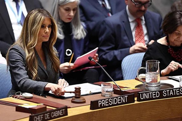 Melania Trump preside una sesión del Consejo de Seguridad de la ONU en medio de la guerra contra Irán