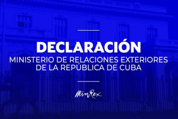 Cuba llama a detener agresión de Estados Unidos e Israel contra Irán