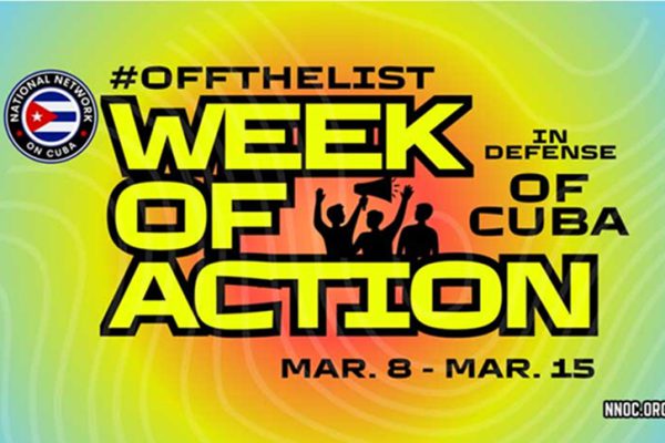 Red solidaria en Estadosa Unidos inicia Semana en defensa de Cuba