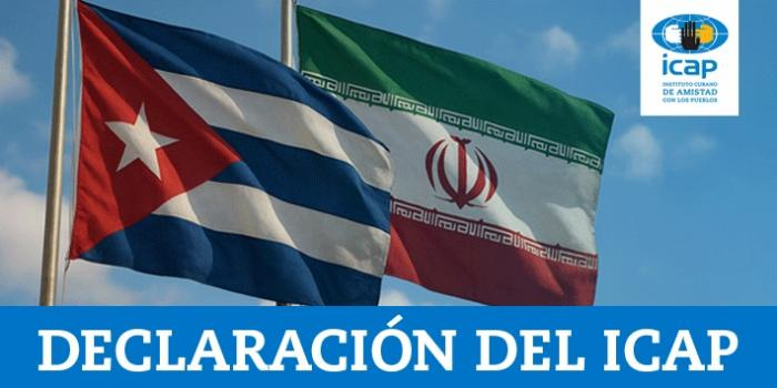 Nuestra firme solidaridad con el pueblo iraní: Declaración del ICAP
