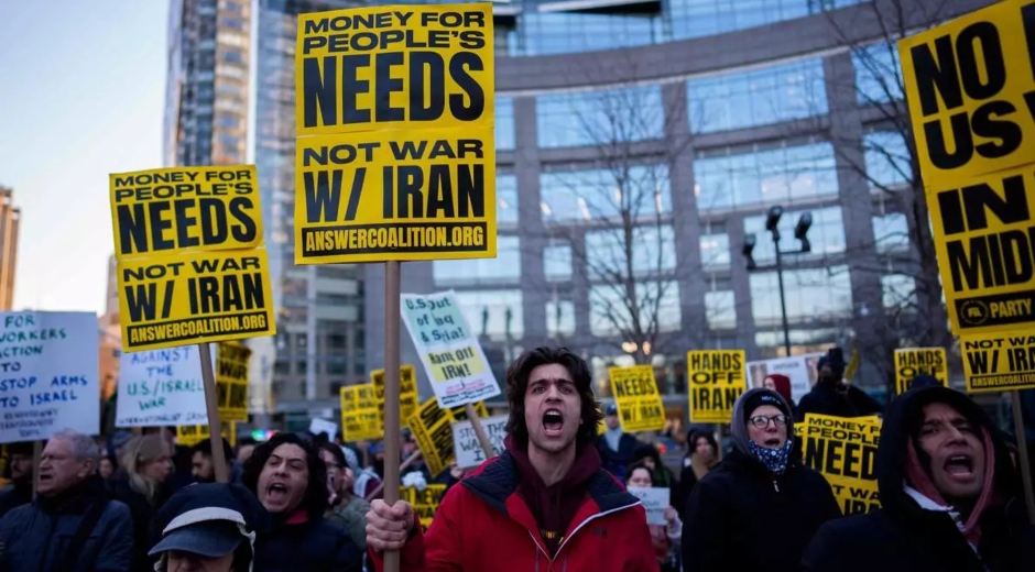 Mayoría en Estados Unidos se opone a guerra de Trump contra Irán