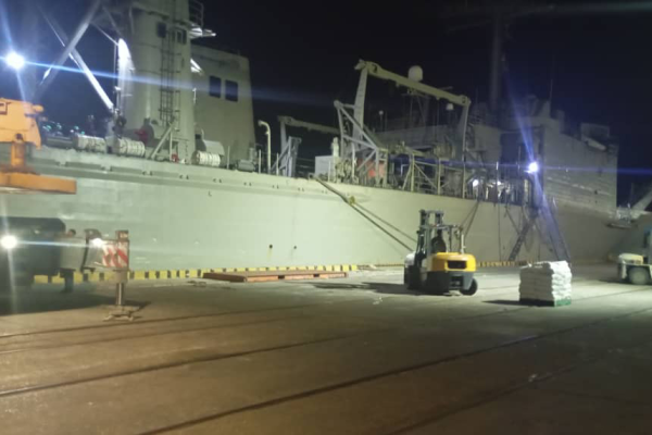 Finalizó descarga de buques mexicanos solidarios en La Habana