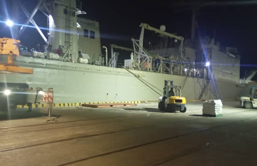 Finalizó descarga de buques mexicanos solidarios en La Habana