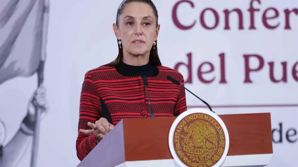 Presidenta de México reitera rechazo a bloqueo de Estados Unidos contra Cuba