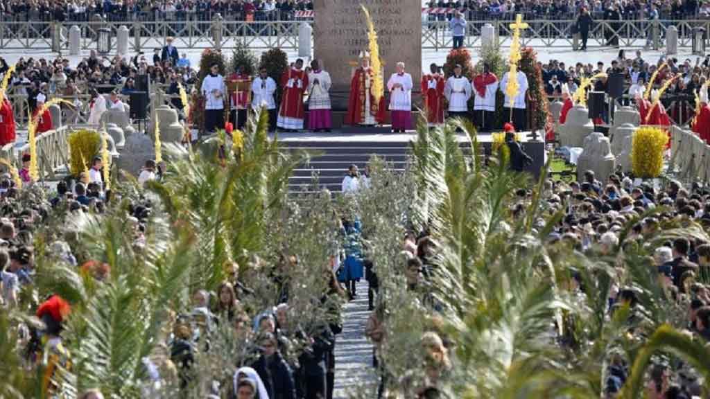 Papa León XIV abre la Semana Santa con llamado a la paz