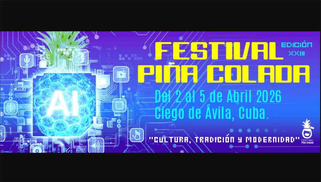 Festival musical Piña Colada alista para abril su edición 23 en Cuba