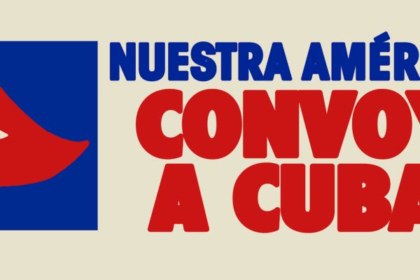En Cuba brigada juvenil de Estados Unidos integrante de Convoy Nuestra América