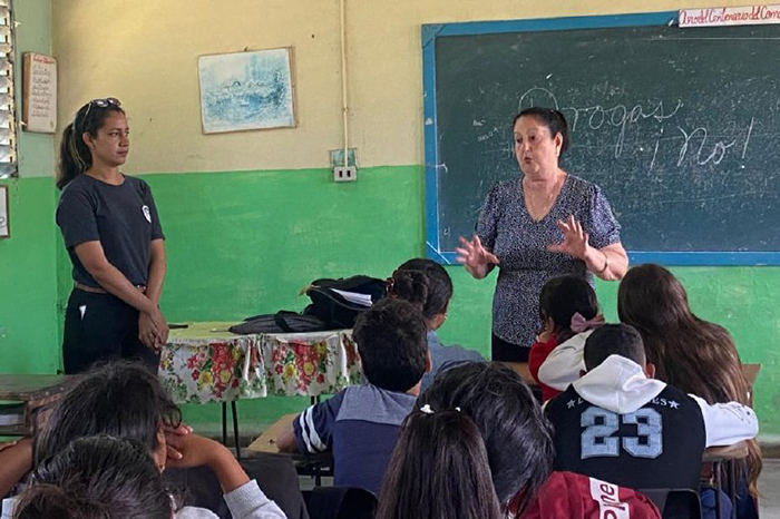 Drogas No: espacio para sensibilizar a estudiantes en Camagüey