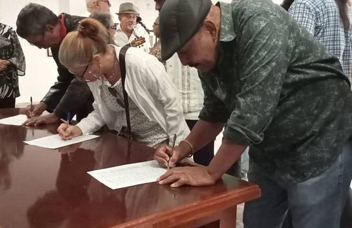 Artistas reafirman causa común por Cuba y por la paz