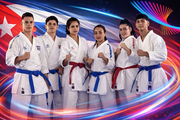 Aseguró Cuba 13 plazas en kárate rumbo a Santo Domingo 2026