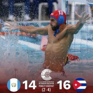 Cuba ganó y clasificó en polo acuático para Santo Domingo 2026