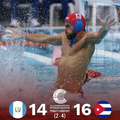 Cuba ganó y clasificó en polo acuático para Santo Domingo 2026