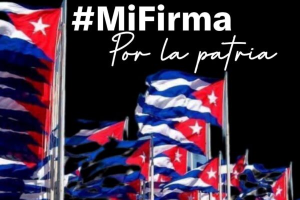 Convoca sociedad civil en Cuba a unir firmas por la Patria