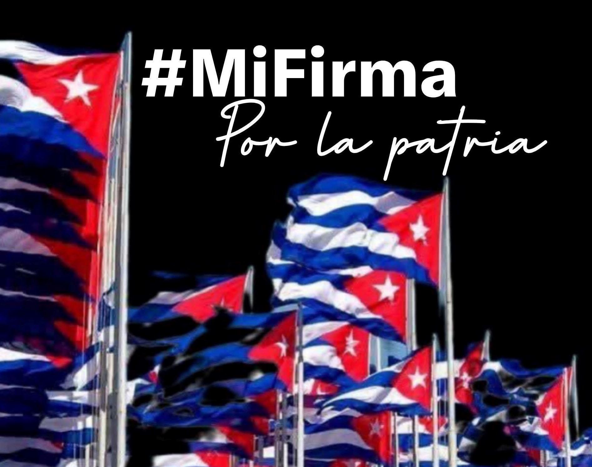 Convoca sociedad civil en Cuba a unir firmas por la Patria