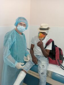 En Jamaica Jorge ayudó a la salud y bienestar de sus habitantes