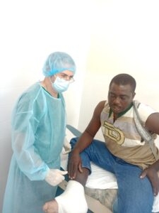 En Jamaica Jorge ayudó a la salud y bienestar de sus habitantes