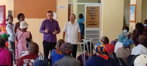 En Jamaica Jorge ayudó a la salud y bienestar de sus habitantes