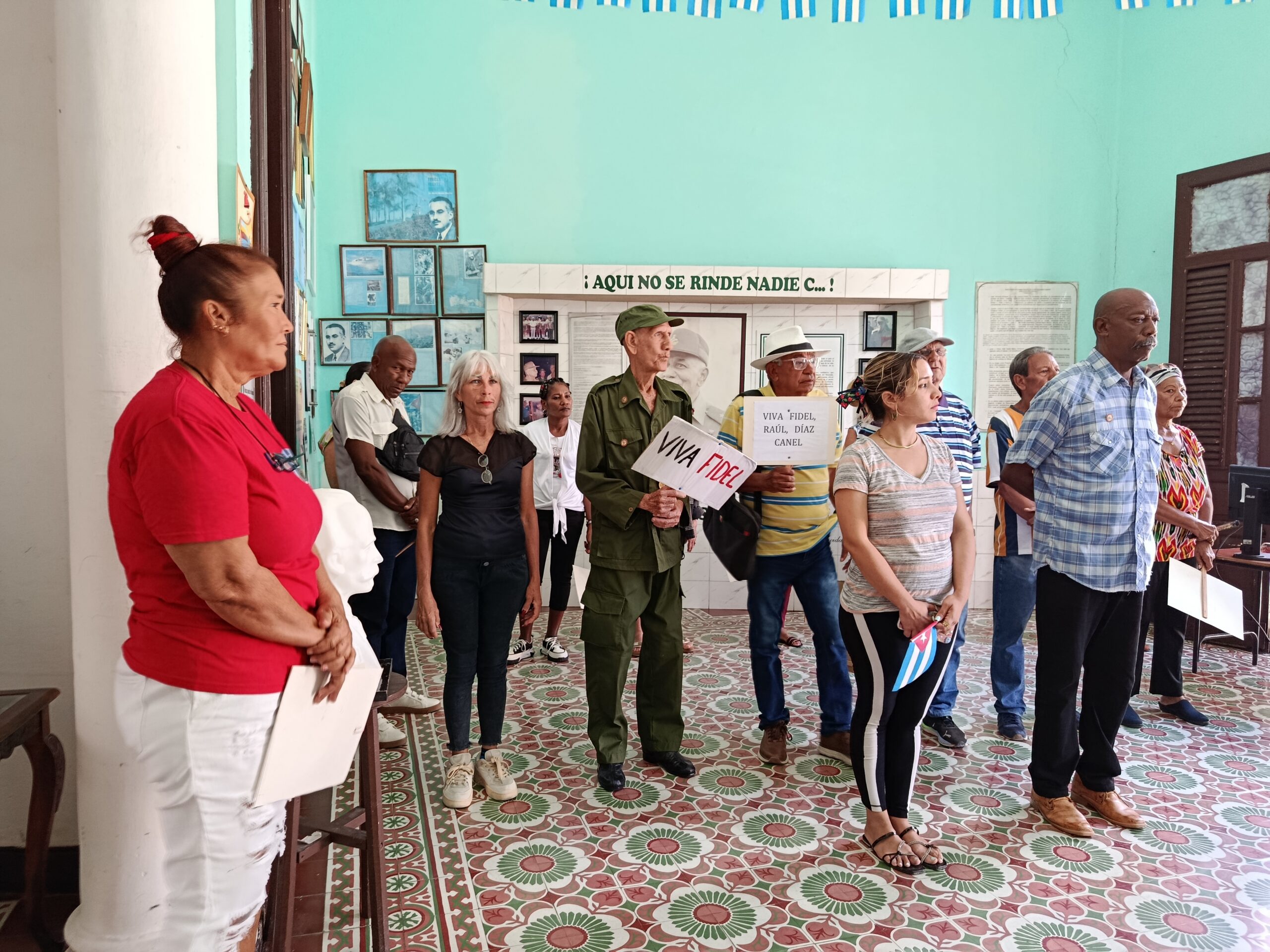 Combatientes de la Revolución en Camagüey condenan bloqueo norteamericano