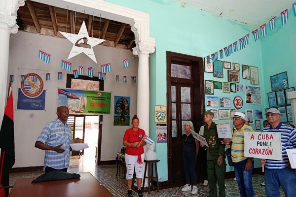 Combatientes de la Revolución en Camagüey condenan bloqueo norteamericano