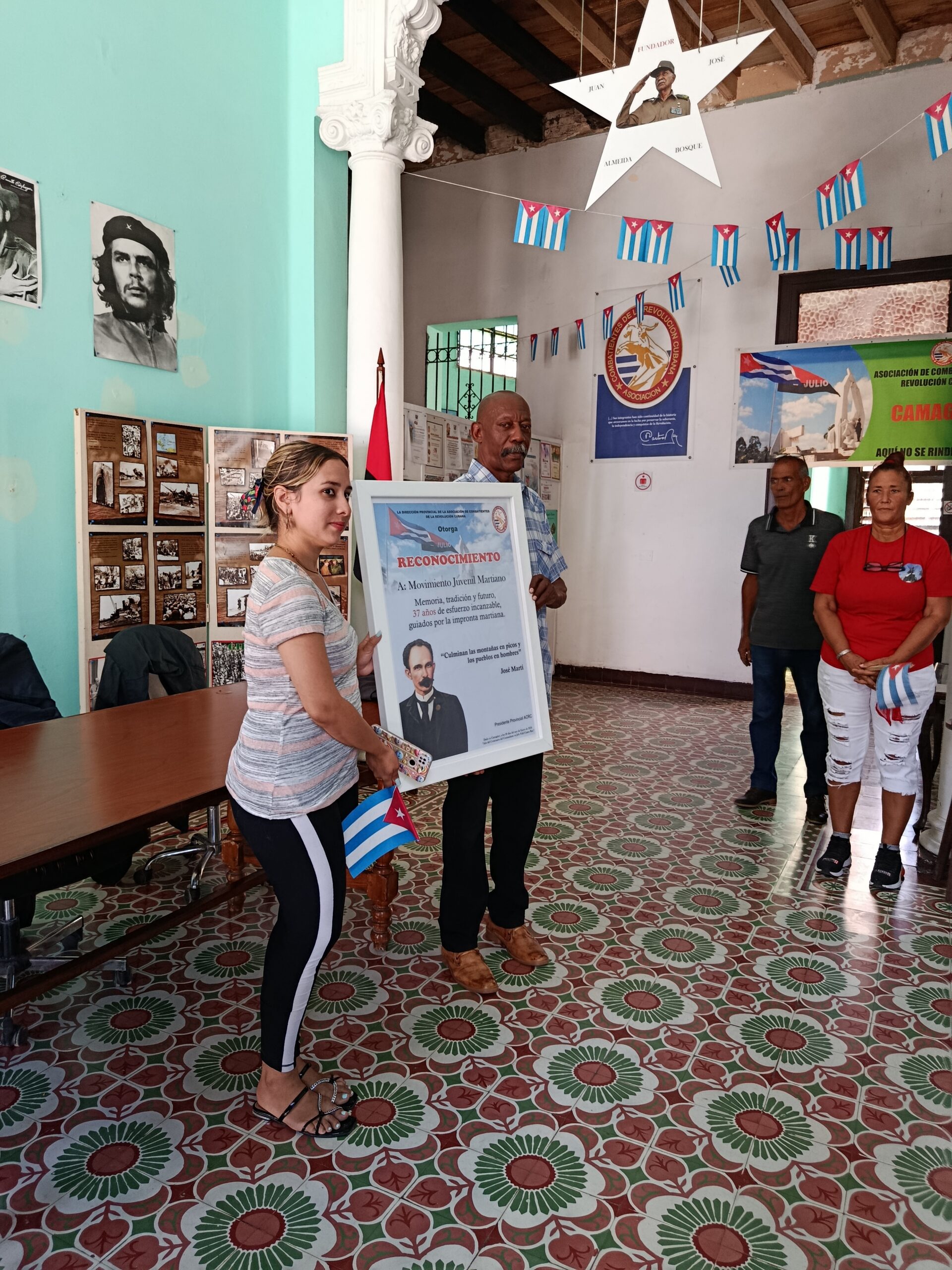 Combatientes de la Revolución en Camagüey condenan bloqueo norteamericano