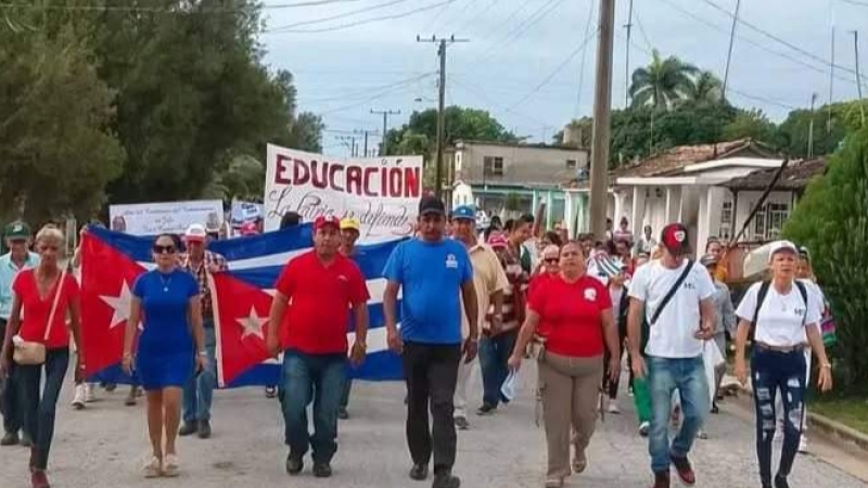 Comunidades de Guáimaro celebran el Día Mundial del Proletariado