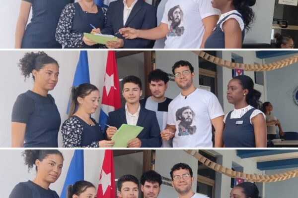 Mi Firma por la Patria en la División Territorial de ETECSA de Camagüey