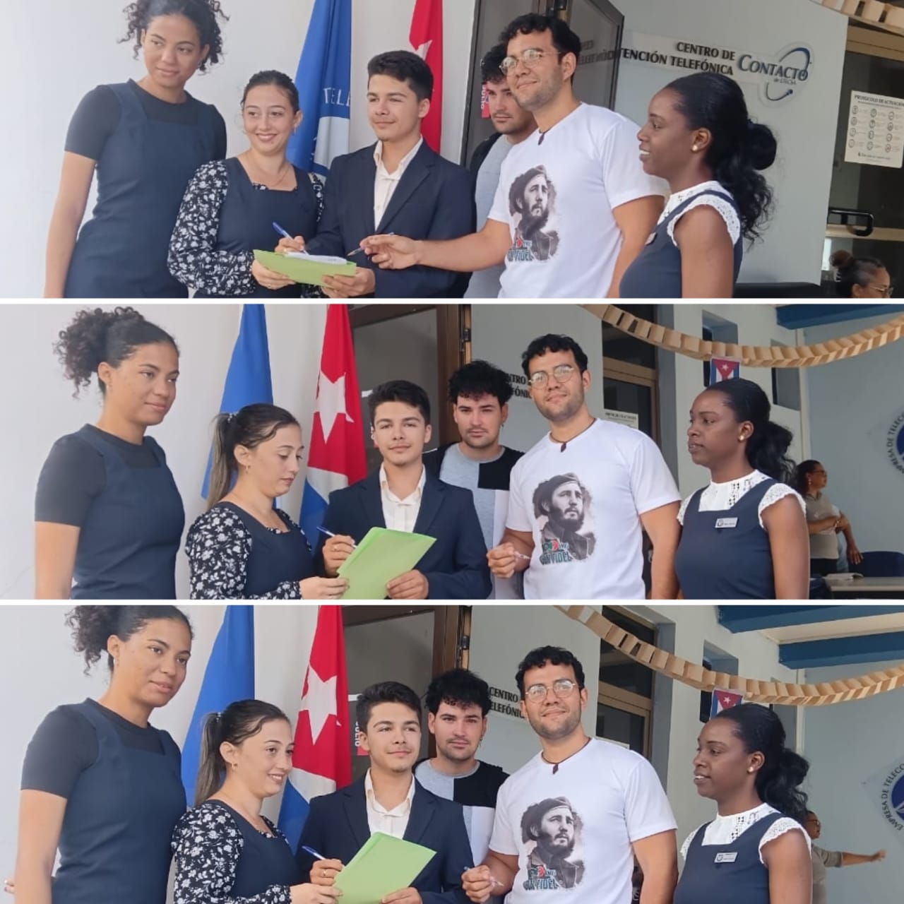 Mi Firma por la Patria en la División Territorial de ETECSA de Camagüey