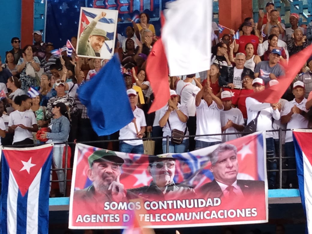 Camagüey reafirma soberanía cubana previo al 1ro de Mayo