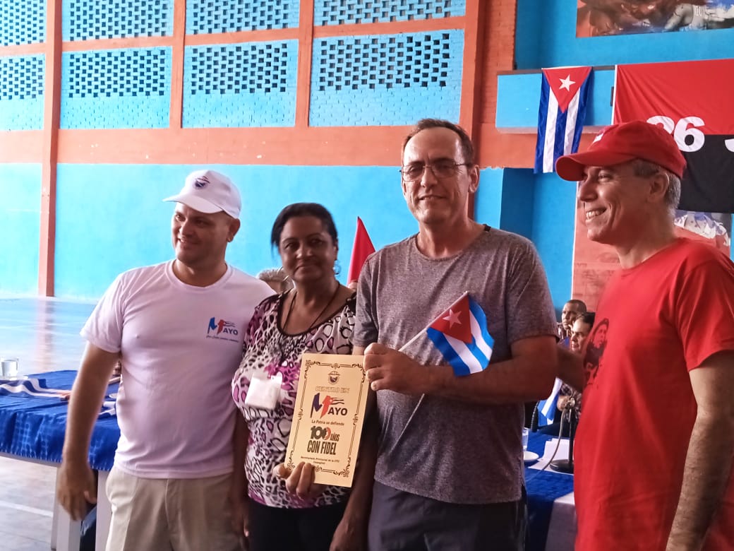 Camagüey reafirma soberanía cubana previo al 1ro de Mayo