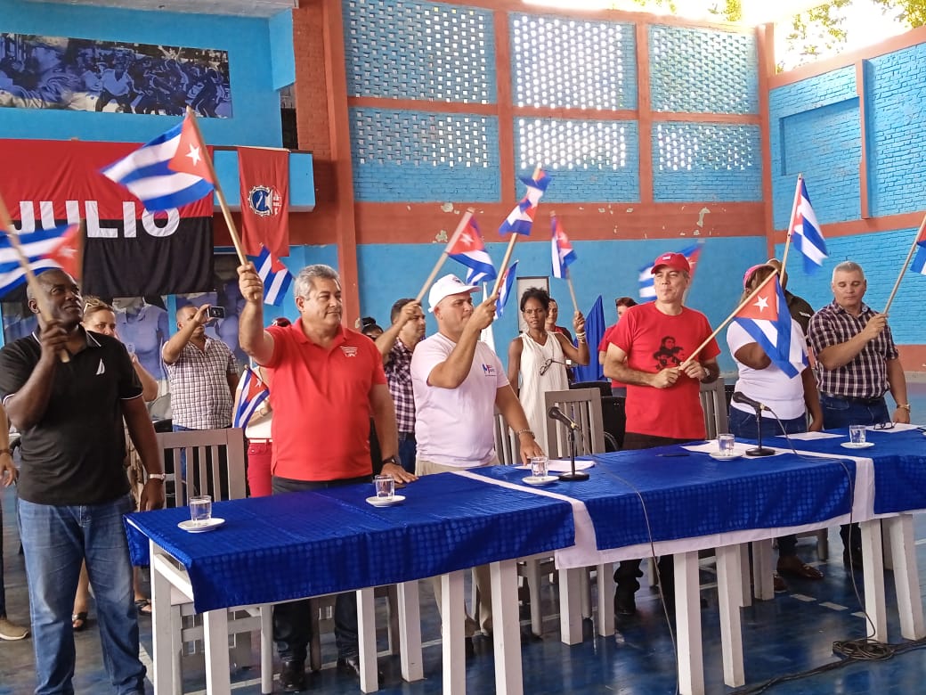 Camagüey reafirma soberanía cubana previo al 1ro de Mayo