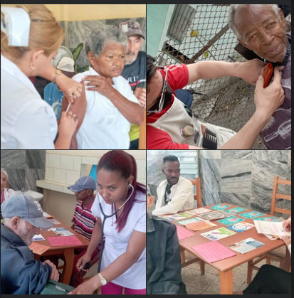 Protegen en Vertientes población adulta mayor con inmunógeno PRS