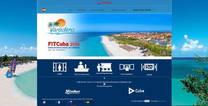 Cadenas hoteleras cubanas con novedades en feria de turismo virtual