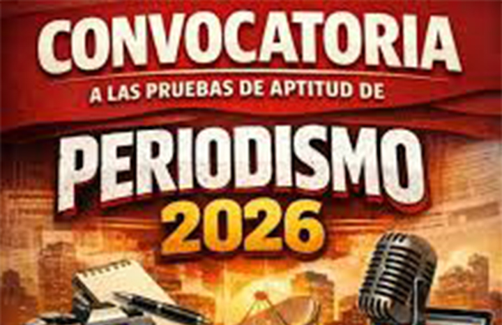 Citan a prueba de captación de Periodismo en Cuba