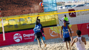Gómez y Veranes, plata en Circuito Norceca de Voleibol de Playa