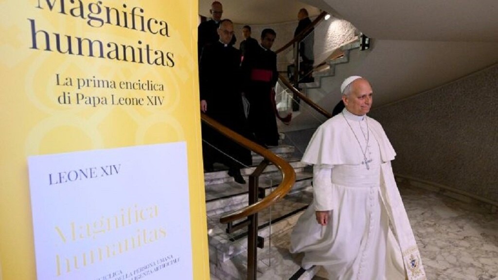 Papa León XIV presentó su encíclica Magnifica Humanitas sobre la IA