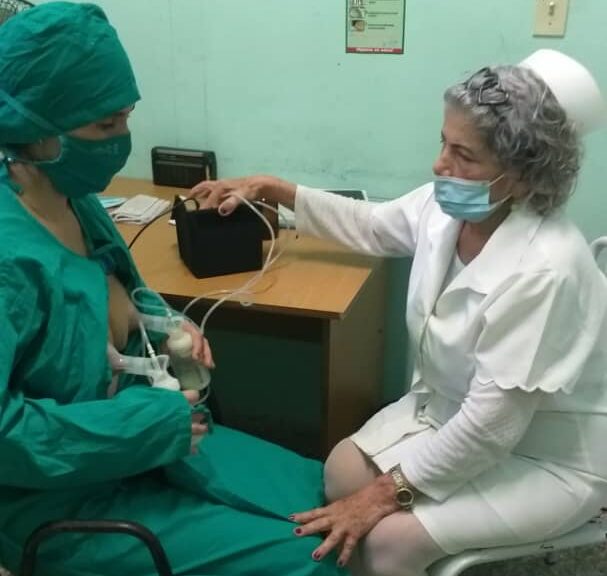 Mery, enfermera pediátrica y pionera en neonatología en Camagüey