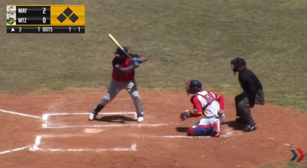 Frederich Cepeda arriba a marca historia de jits en béisbol cubano