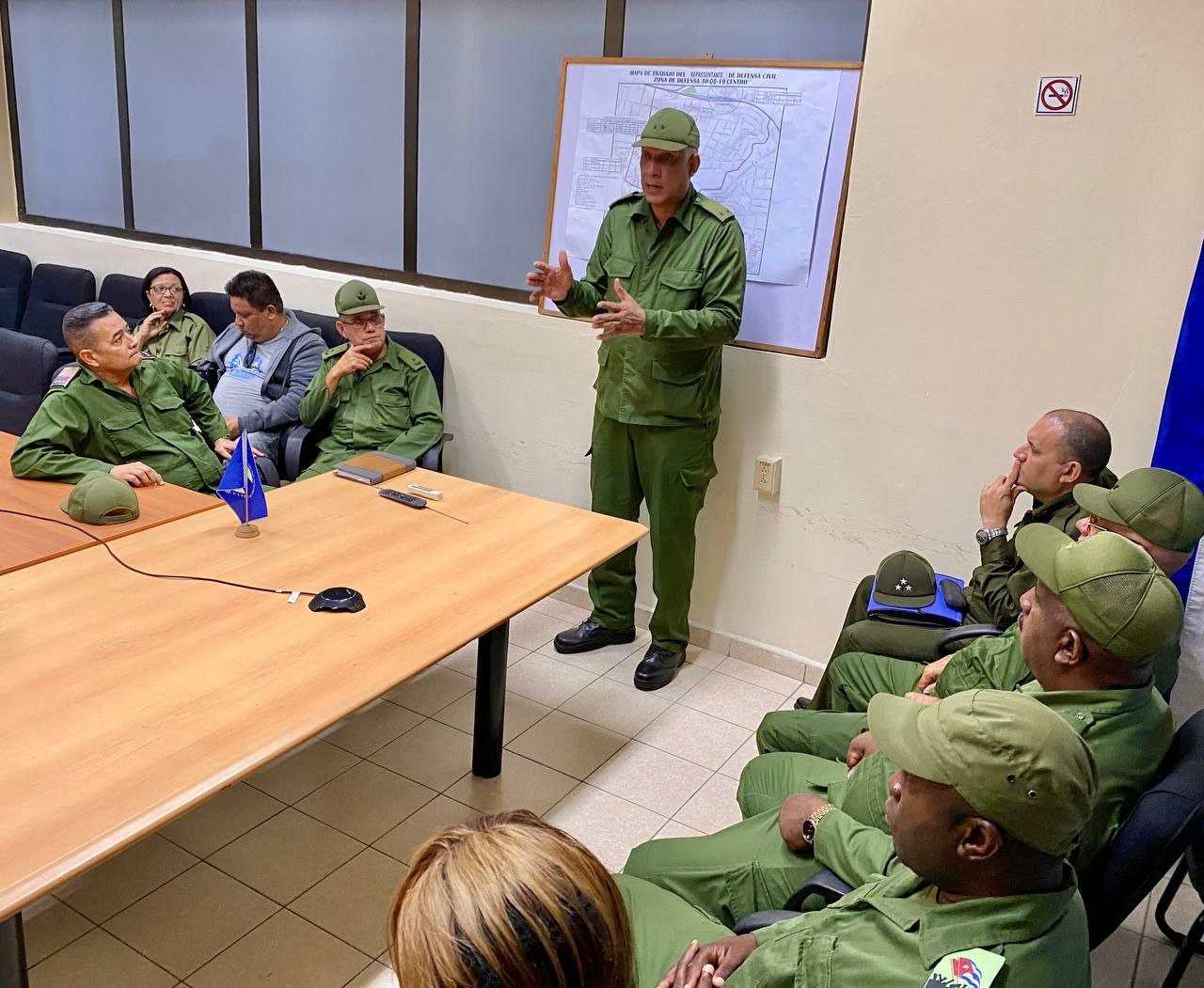 Estructuras de mando en Camagüey realizan Ejercicio Popular Meteoro 2026